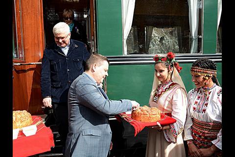 A demonstration steam-hauled excursion from Sofia to the Cherepish monastery on March 2 highlighted the possibility of running regular trips in conjunction with tour operators.